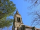 Photo suivante de Barbaste Le clocher de l'église Notre Dame.
