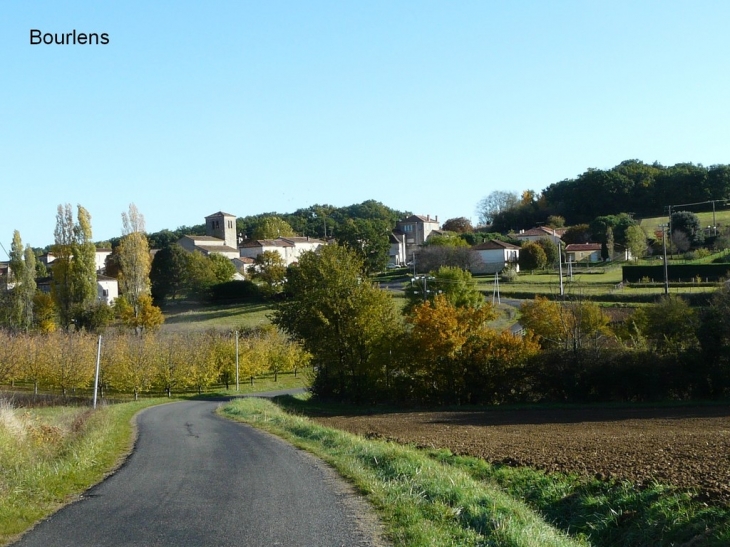 Le village - Bourlens