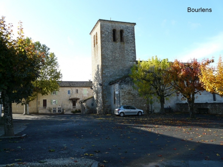 L'église - Bourlens