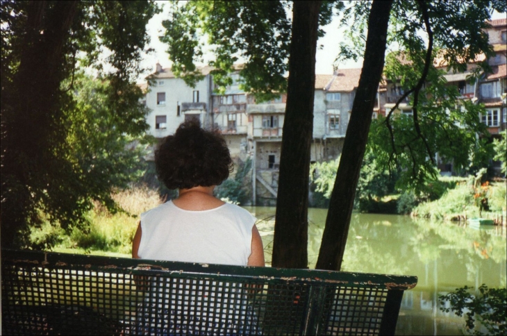 Nous étions venus le matin pour avoir un meilleur éclairage. Julia Corbou - Casseneuil