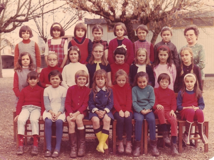 Photo de classe de Casteljaloux 1969-70