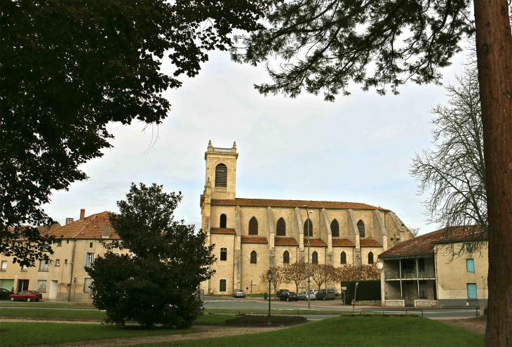 L'église Notre Dame - Casteljaloux