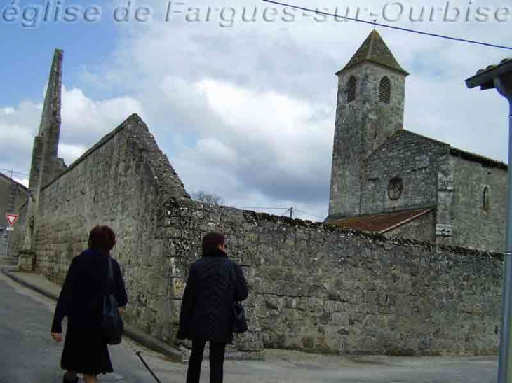 Eglise de Fargues (47) - Fargues-sur-Ourbise