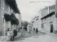 Début XXe siècle, rue de la poste (carte postale ancienne).