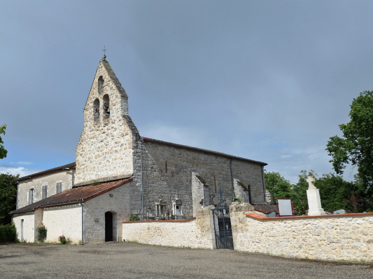 L'église de Boussorp - La Croix-Blanche