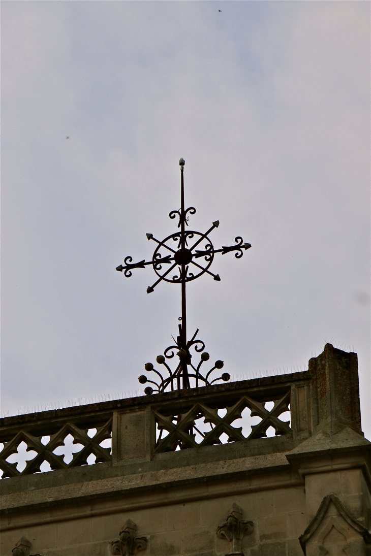 Flèche du clocher de l'église Saint Germain - La Sauvetat-du-Dropt