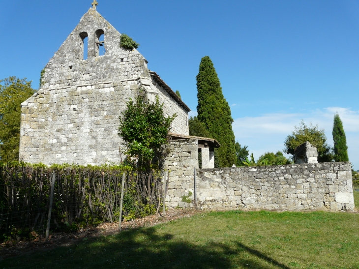 Eglise Saint-Pierre à Quittimont  Crédit : André Pommiès - Lacépède