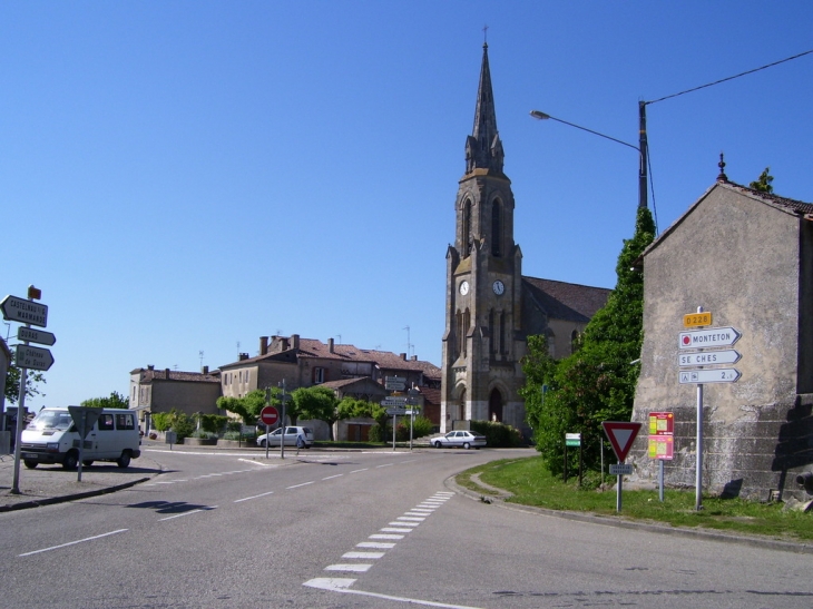 L'église de Lévignac - Lévignac-de-Guyenne