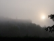 Photo suivante de Poudenas Lever de soleil dans la brume au dessus du château