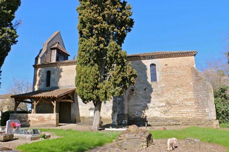 Façade Sud de l'Eglise Saint Pierre de Vignes - Puch-d'Agenais