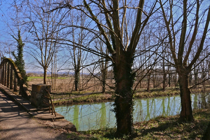 Le canal latéral à la Garonne. - Puch-d'Agenais