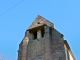 Le clocher de l'église Saint Pierre de Vignes.