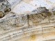 Détail : Fresques du portail de l'église de Monseyrou.