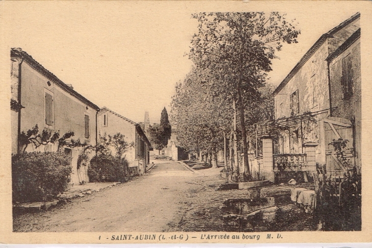 NOTRE VILLAGE AUX TEMPS ANCIENS - Saint-Aubin