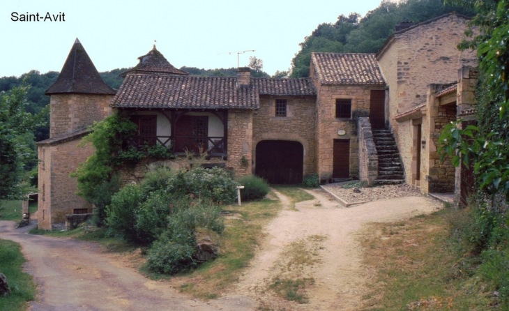 Le village - Saint-Avit