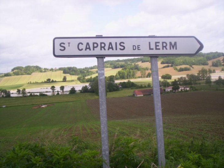 Inondations - Saint-Caprais-de-Lerm