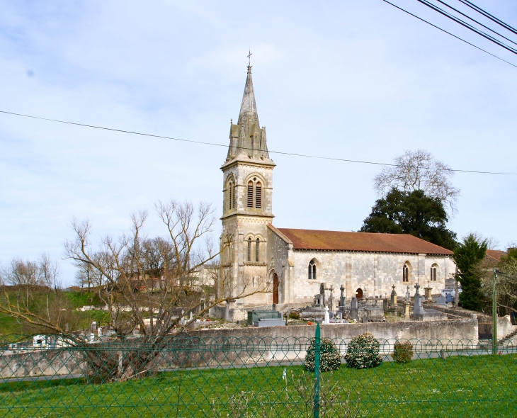 L'église Saint-Etienne. - Saint-Étienne-de-Villeréal