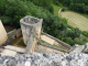 château de Bonaguil : les cours vues du donjon
