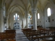 Intérieur de l'église Saint-Amand  Crédit : André Pommiès