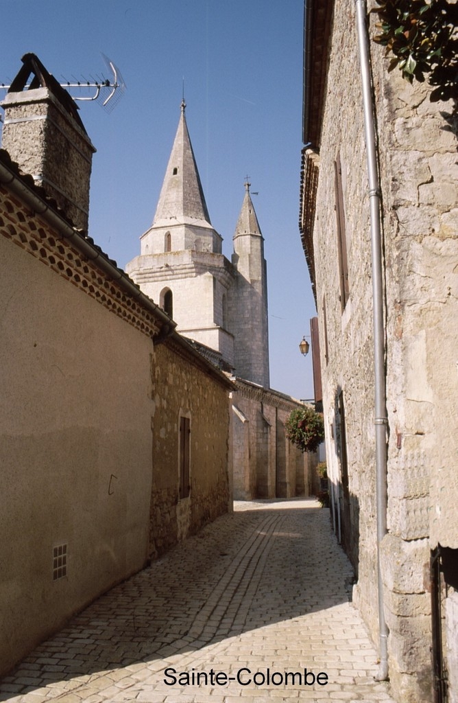Le village - Sainte-Colombe-en-Bruilhois