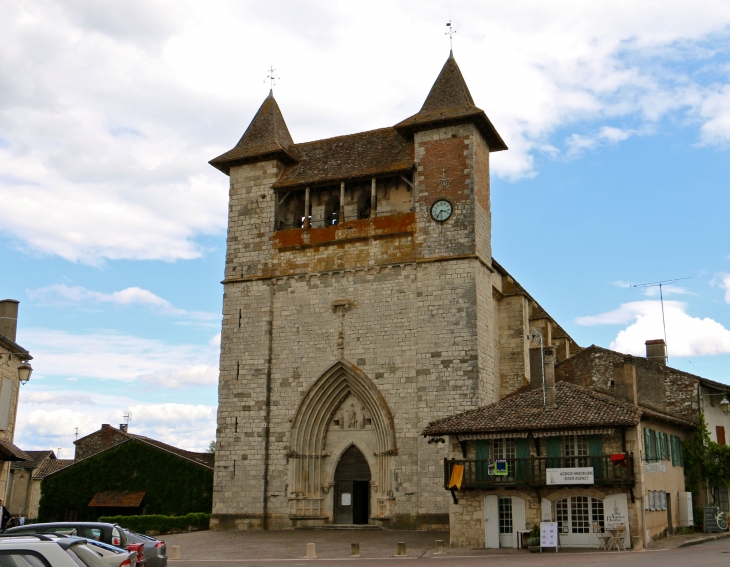 Eglise Notre Dame du XIIIe siècle. - Villeréal