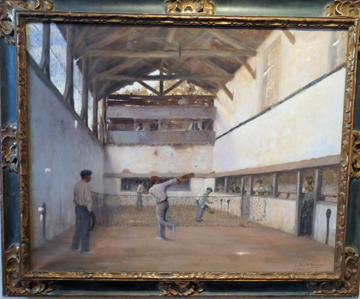 Musée basque : pelote basque pasaka au trinquet - Bayonne