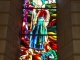 Photo suivante de Bedous Bedous (64490) église: vitrail Sainte Bernadette