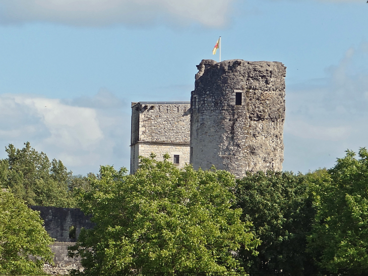Les ruines du château - Bellocq