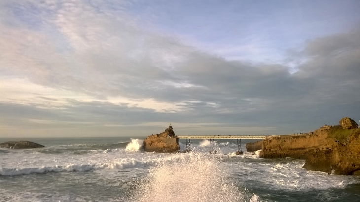 Biarritz plage du vieux port