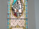 Camou-Cihigue (64470) église de Camou: vitrail Ste Bernadette