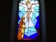 Photo suivante de Estialescq Estialescq (64290) église, vitrail crucifixion