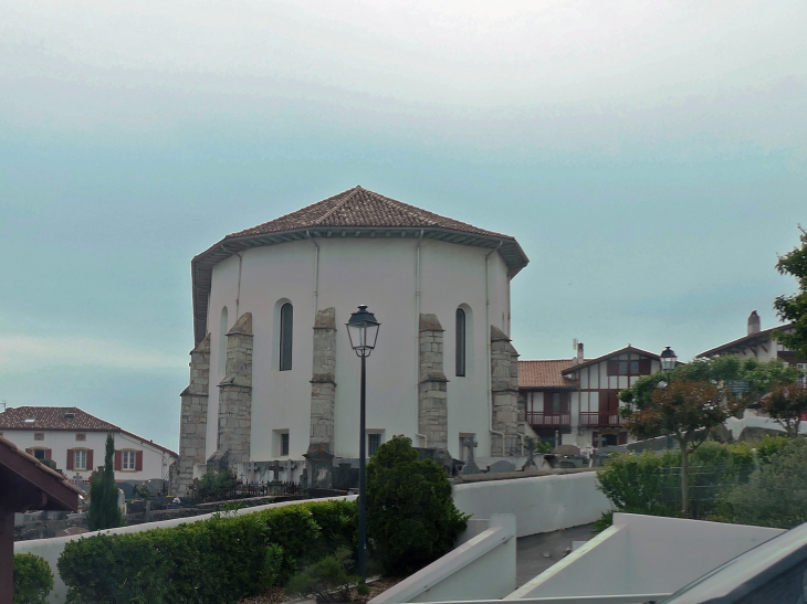 Le chevet de l'église - Guéthary