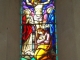 Issor (64570) église: vitrail 3 La crucifixion