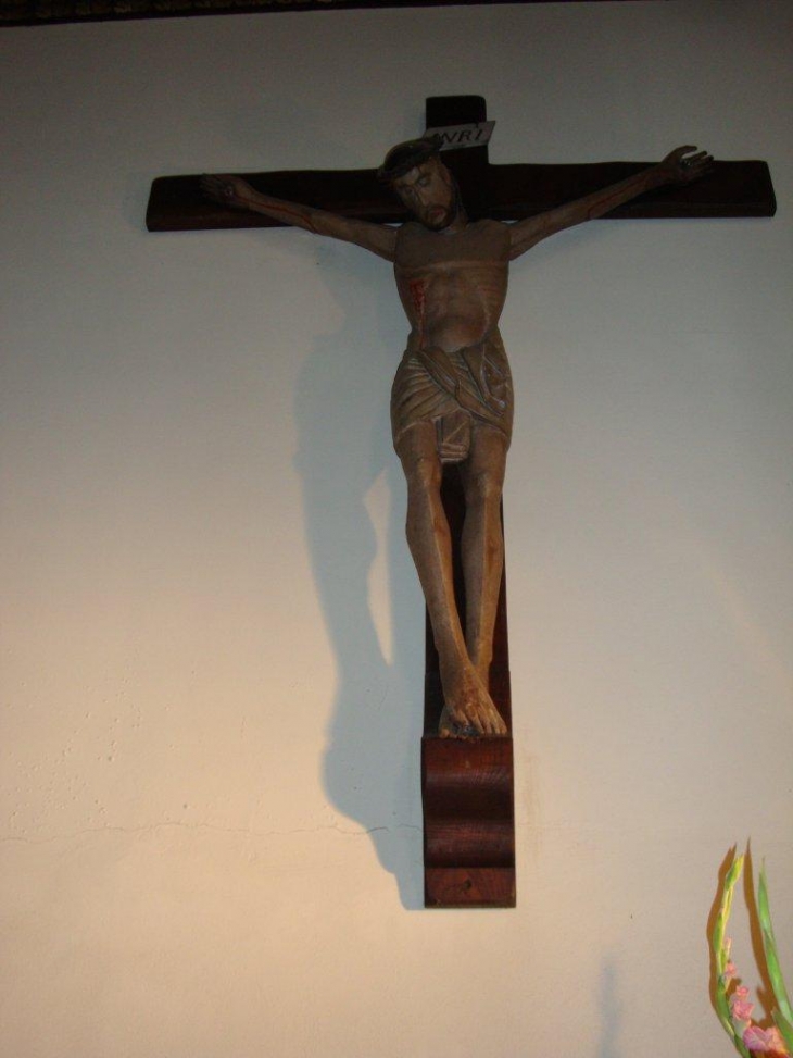 Jatxou, église St.Sébastien, crucifix