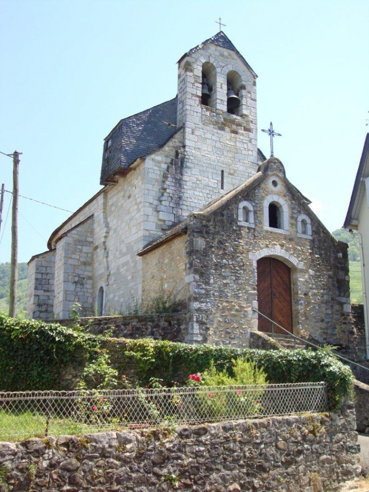 Laguinge-Restoue (64470) à Laguinge, église