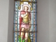 Licq-Athérey (64560) à Licq, église: vitrail Saint Michel