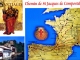 Chemin de Saint Jacques de Compostelle (carte postale 1990).