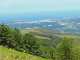 la Rhune : vue sur  la côte basque