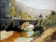 Photo suivante de Sarrance Le Pont de Sarrance. Peinture au couteau de JC SELLES BROTONS