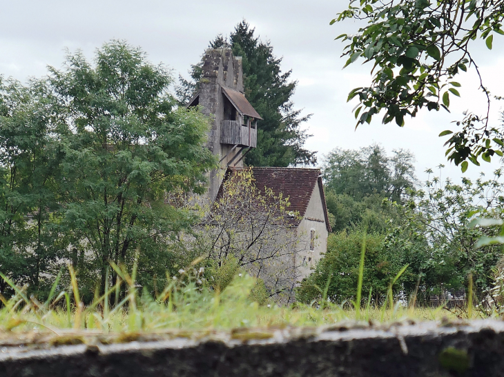 Vue sur le clocher - Viellenave-de-Navarrenx