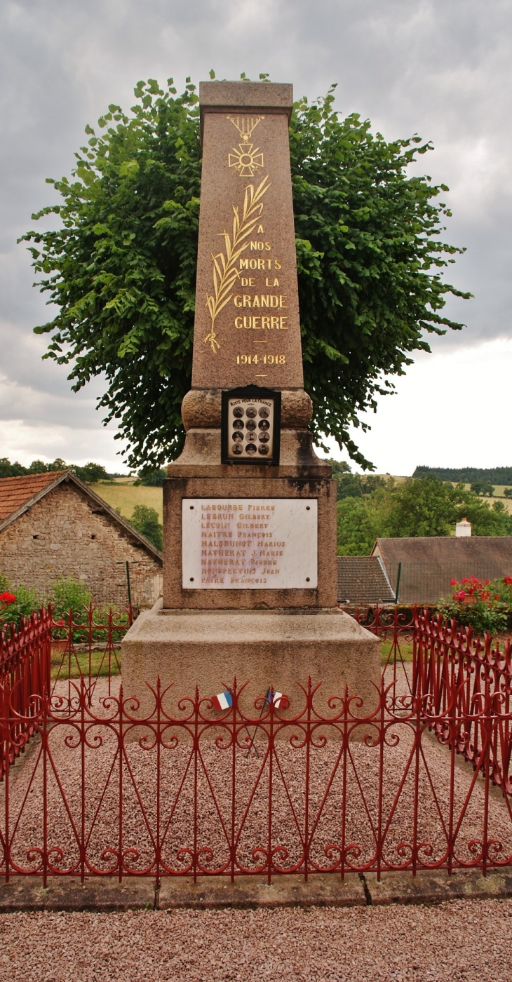 Monument aux Morts - Andelaroche