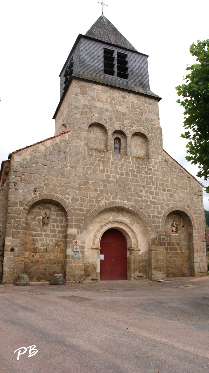 .église Romane St Léger ( 11 Em Siècle ) - Arronnes