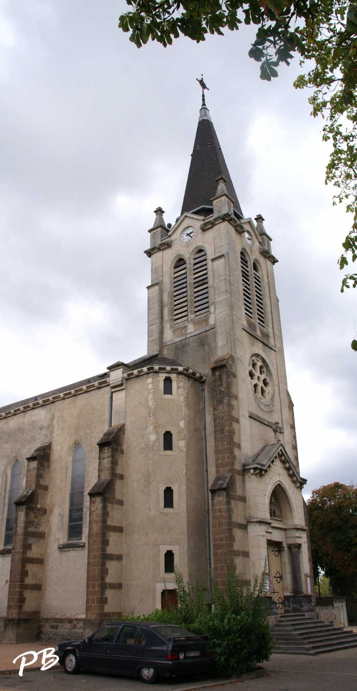 .église St Laurian de Style Néo-Gothique ( 1889 ) - Bellerive-sur-Allier