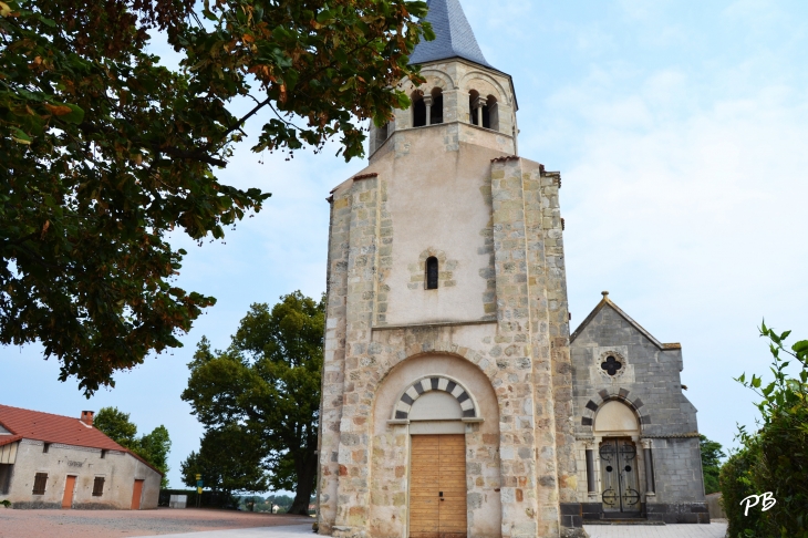 +église Sainte-Radegonde ( romane 12 Em Siècle ) - Cognat-Lyonne
