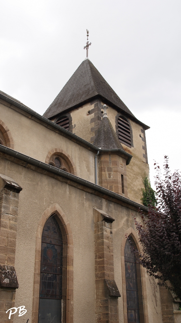 -église Saint Louis ( clocher du 14 Em Siècle église reconstruite en 1863 ) - Hauterive