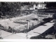 piscine de l'Epoque Romaine mise à découvert, vers 1920 (carte postale ancienne).