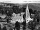 L'église et le quartier de l'église, vers 1920 (carte postale ancienne).