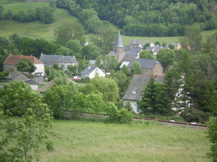 Le village de la chapelle - La Chapelle-d'Alagnon