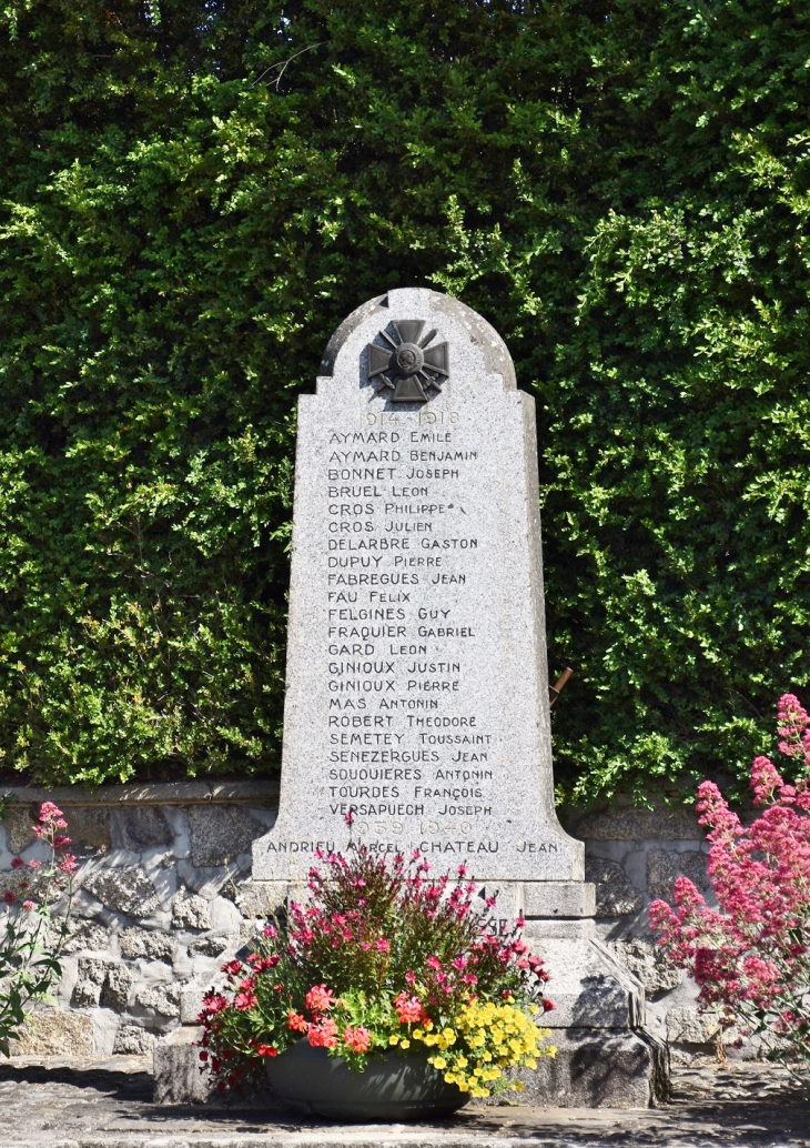Monument-aux-Morts - Lacapelle-del-Fraisse