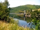 Le Pont suspendu de Tréboul - Une frontière, jadis entre l'Auvergne et le Touergue, aujourd'hui entre le Cantal et l'Aveyron, entre les régions 